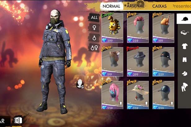 PIELES HACEN FREE FIRE 1